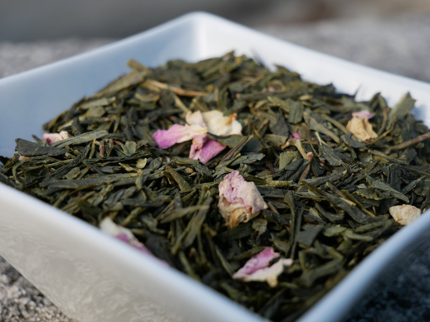 Thé Vert À La Rose Bio - Greender's Tea