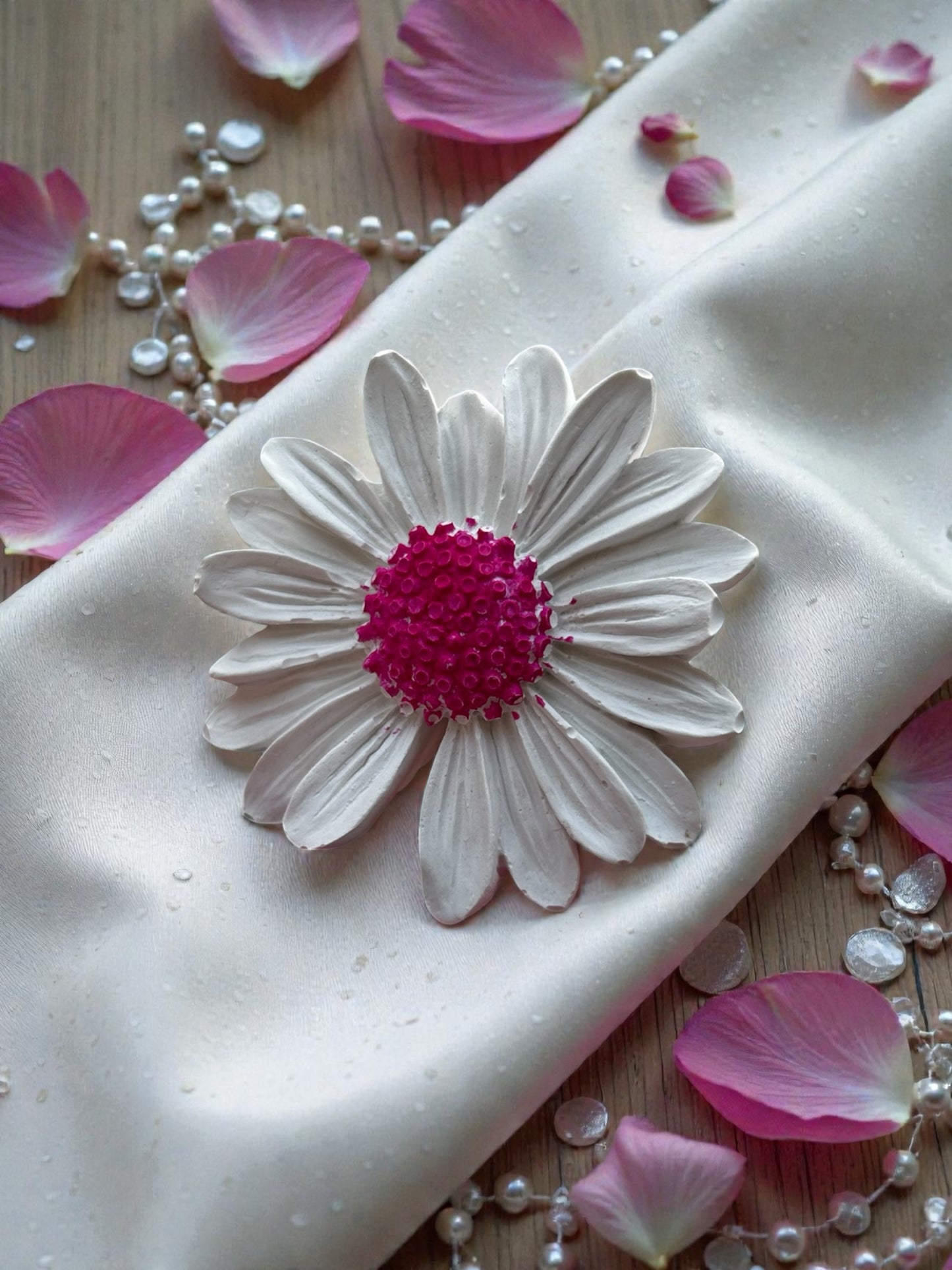 🌼 Porte-serviette Marguerite                  🌿Naturel